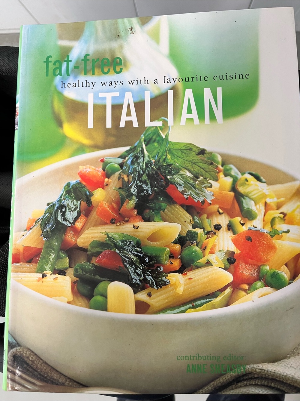 Fat-Free Italian Cookbook — Green Cover